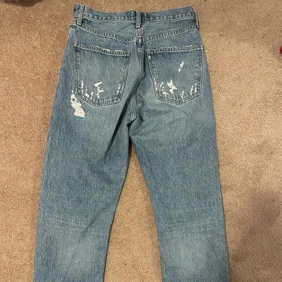 Agolde 90s blue ripped jeans!! - Picture 5 of 6